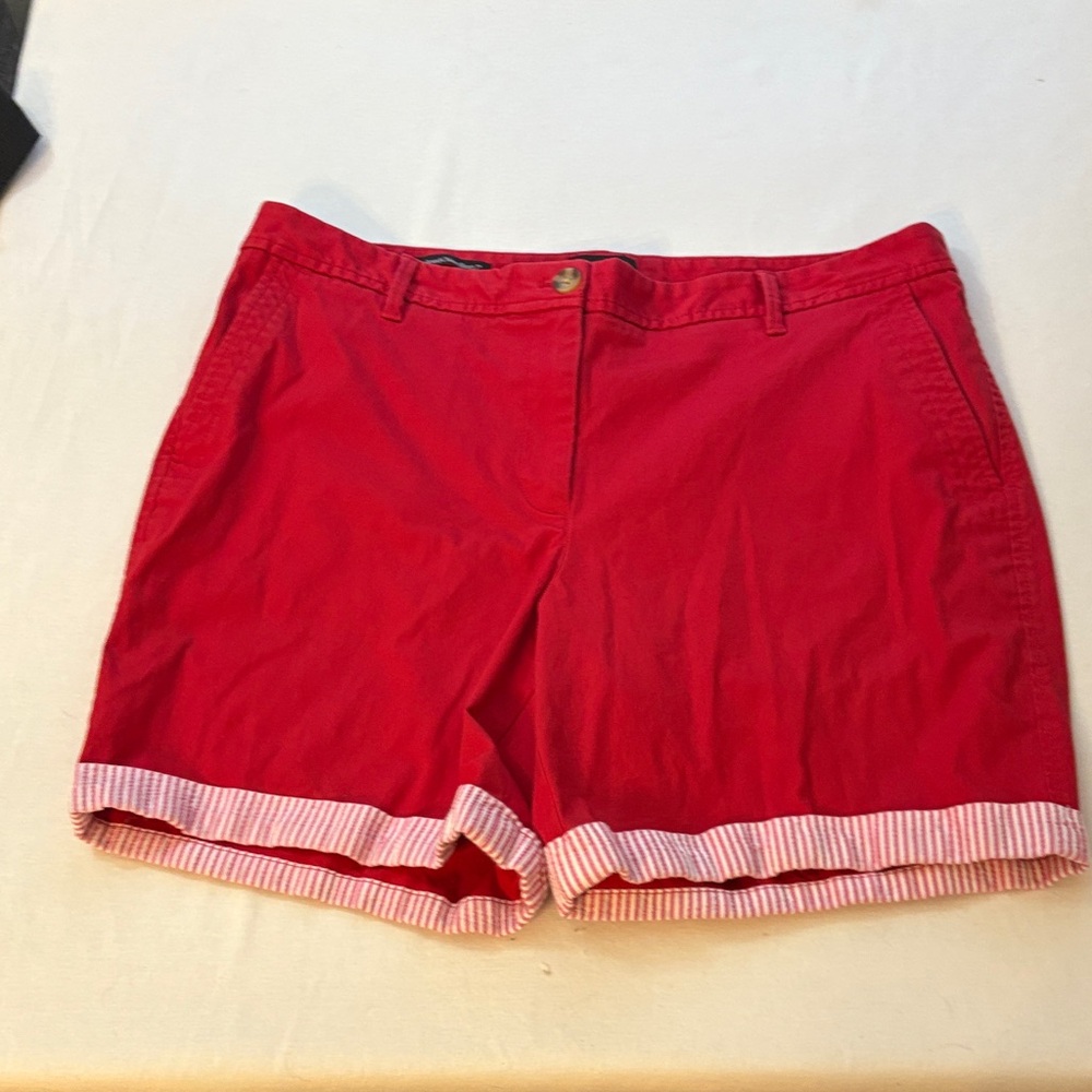 Talbots Red Women's Bermuda Shorts - size 12